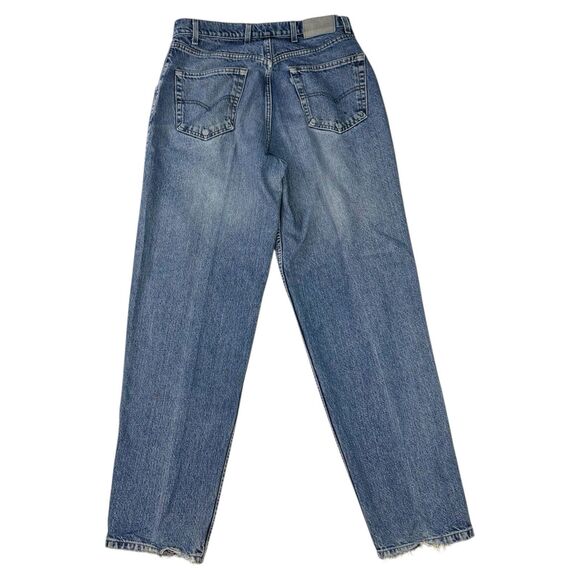 Levis Silvertab Baggy Jean Blue Wash Loose Skater USA 90s Y2K Purple Label 34x34 - Picture 2 of 9